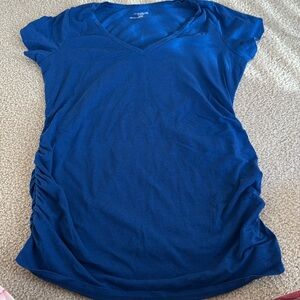 Motherhood Maternity Cobalt Blue Tee